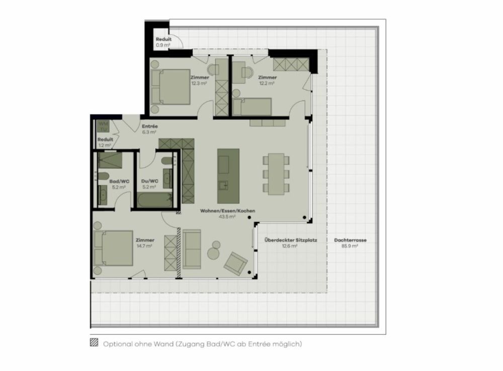 vivid - EDEL, EINGEBETTET UND AUSSICHTSREICH WOHNEN IN BOLLIGEN - Bild 5