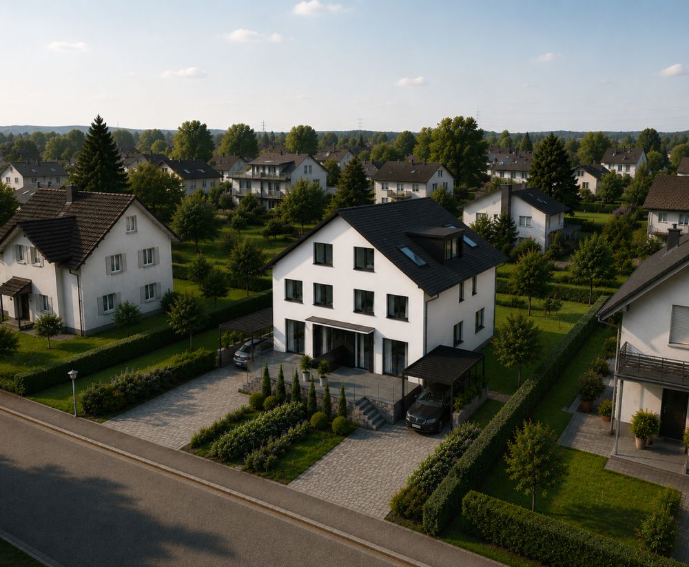 Baubewilligtes 6.5-Zimmer-Doppeleinfamilienhaus mit Garten -  Bild 2