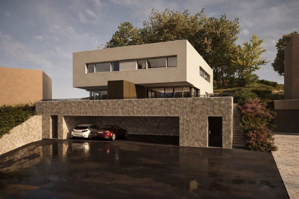 Villa mitoyenne contemporaine avec terrasse à Ursy -  Bild 5