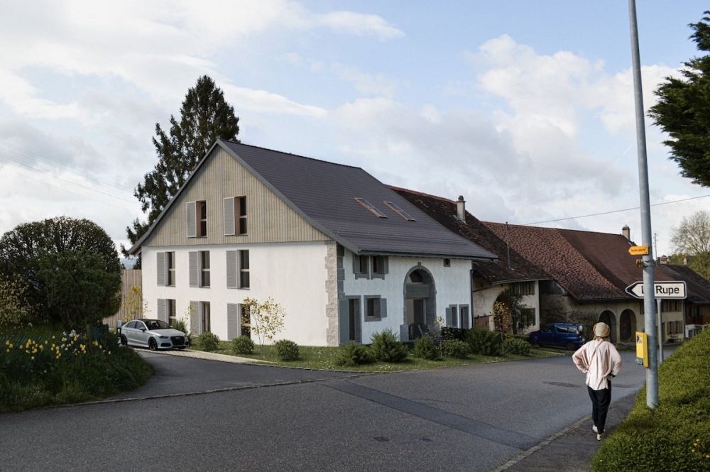 Le chantier a débuté ! Construction de 3 appartements de 4.5 et 5.5 pièces. Dès CHF 795'000.--. -  Bild 2