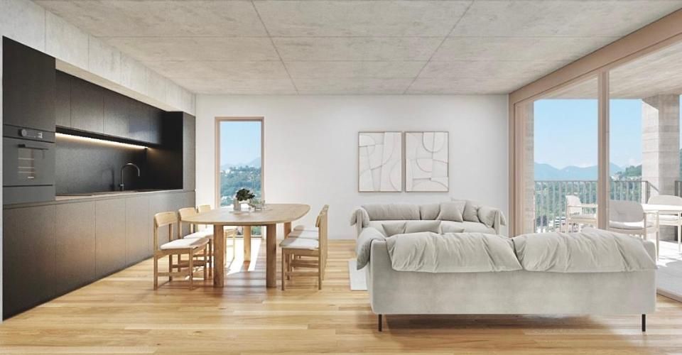 Moderno appartamento di 2.5 locali ad Agno-Moderne 2.5-Zimmer-Wohnung in Agno - Appartement 2.5 pièces - image - 2