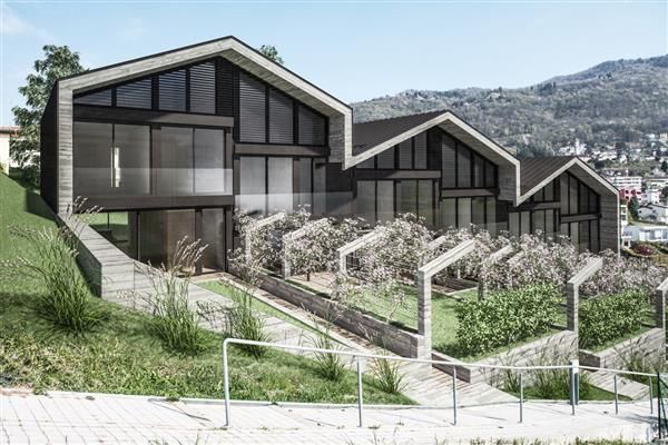 Vacallo: Reihenhaus mit 4.5 Zimmern - Esterno