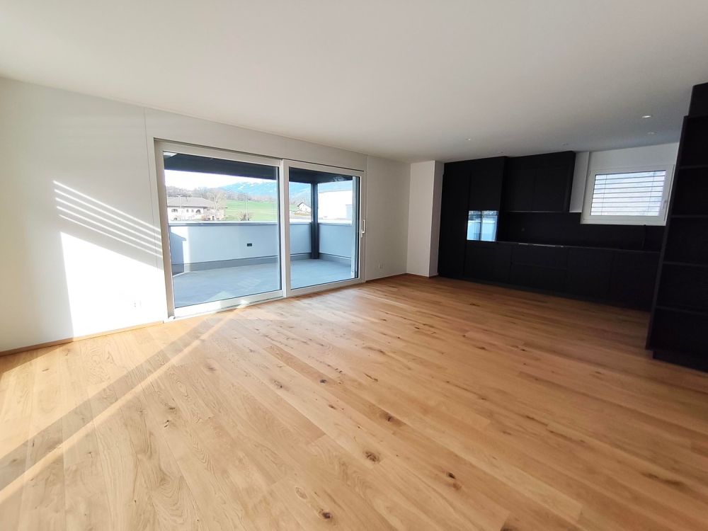 Magnifique appartement en attique de 3,5 pièces à Leuk – Neuf, lumineux -  Bild 2