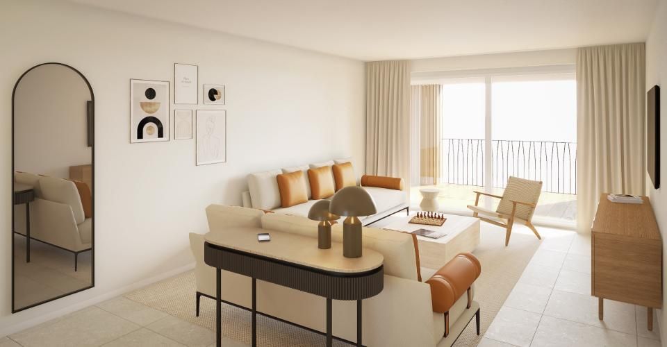 Attique de 2.5 pièces avec grande terrasse - Appartement 2.5 pièces - image - 3