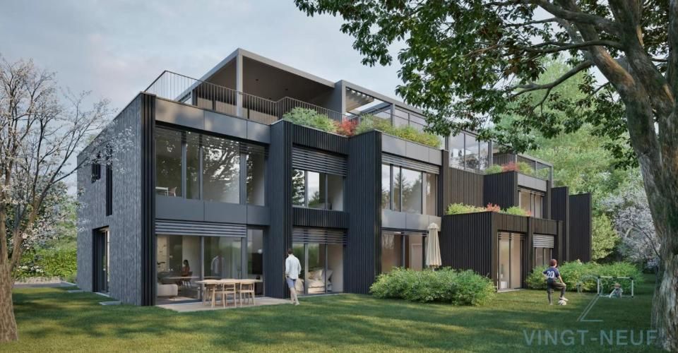 Townhouse contemporaine à Vessy - Maison 6 pièces - image - 3