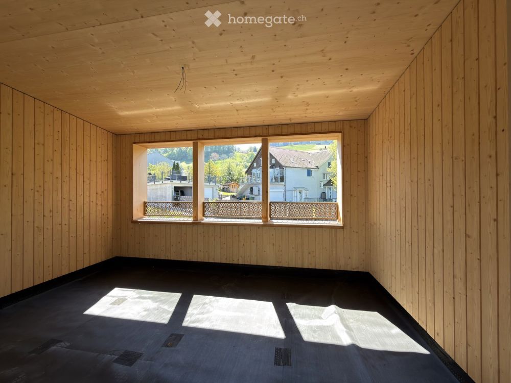 Vollholz 5.5 Zimmer Maisonettewohnung, Neubau in ruhiger Lage – Lutzenberg AR -  Bild 12