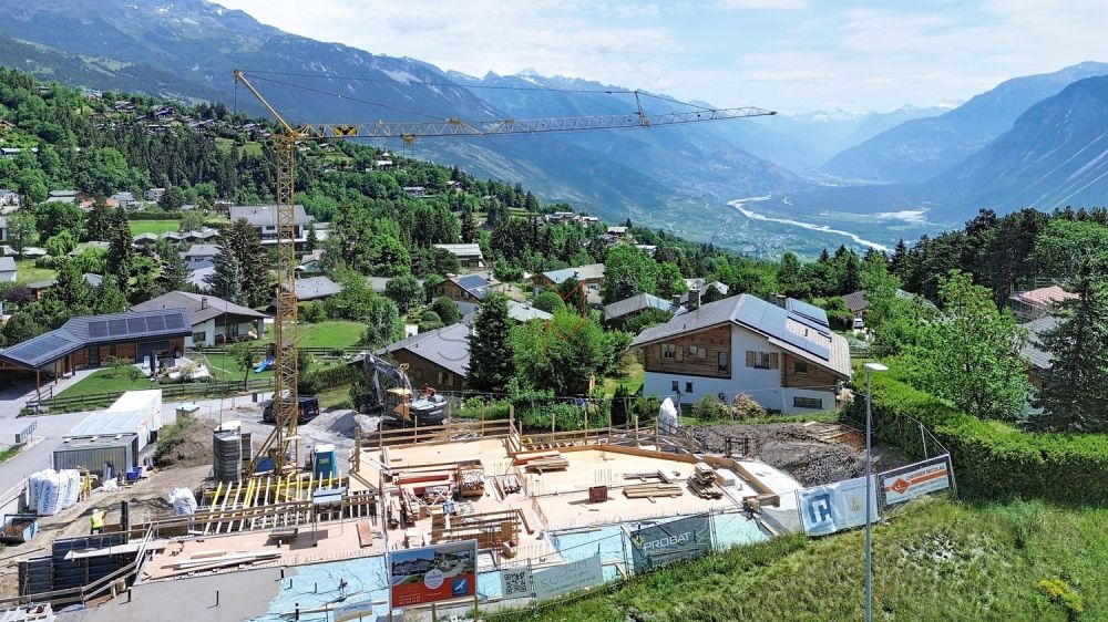 Appartement neuf de 2.5 pièces avec terrasse et vue à Crans-Montana - Résidence principale -  Bild 5