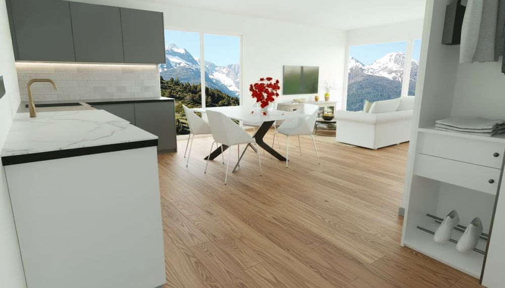 2.5-Zimmerwohnung mit Alpenpanorama -  Bild 7