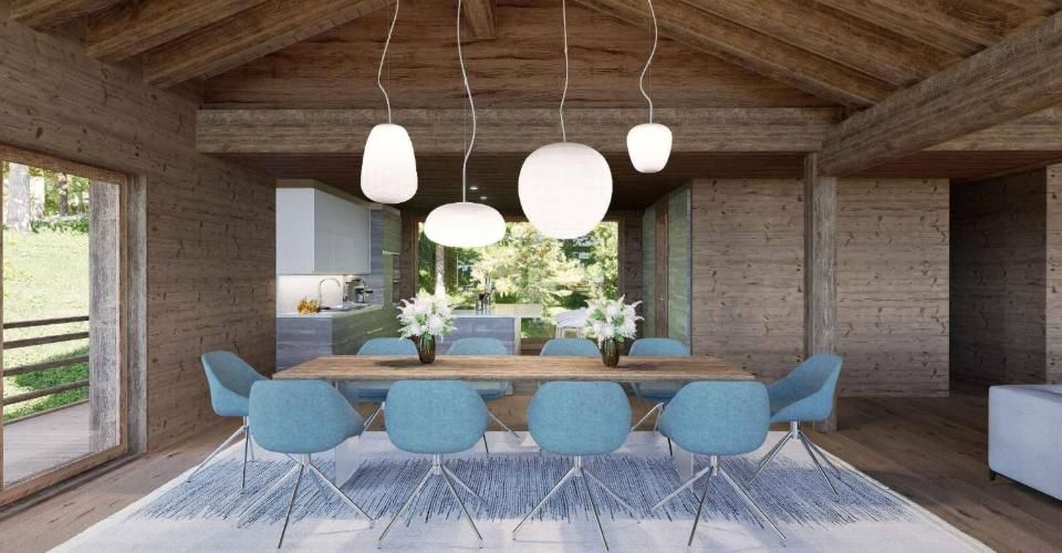MAGNIFIQUE ET LUXUEUX CHALET A CONSTRUIRE - SKI IN-OUT - Chalet 10 pièces - image - 5