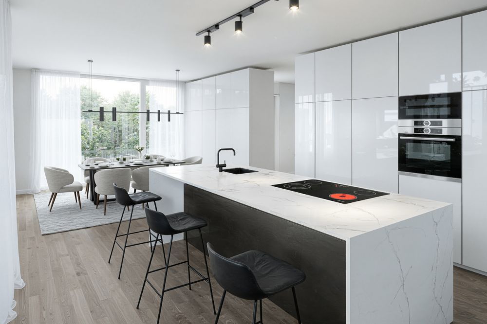 Neubauprojekt ,,Schachen" - 7 Traumhäuser im Grünen mit Minergie - Küche