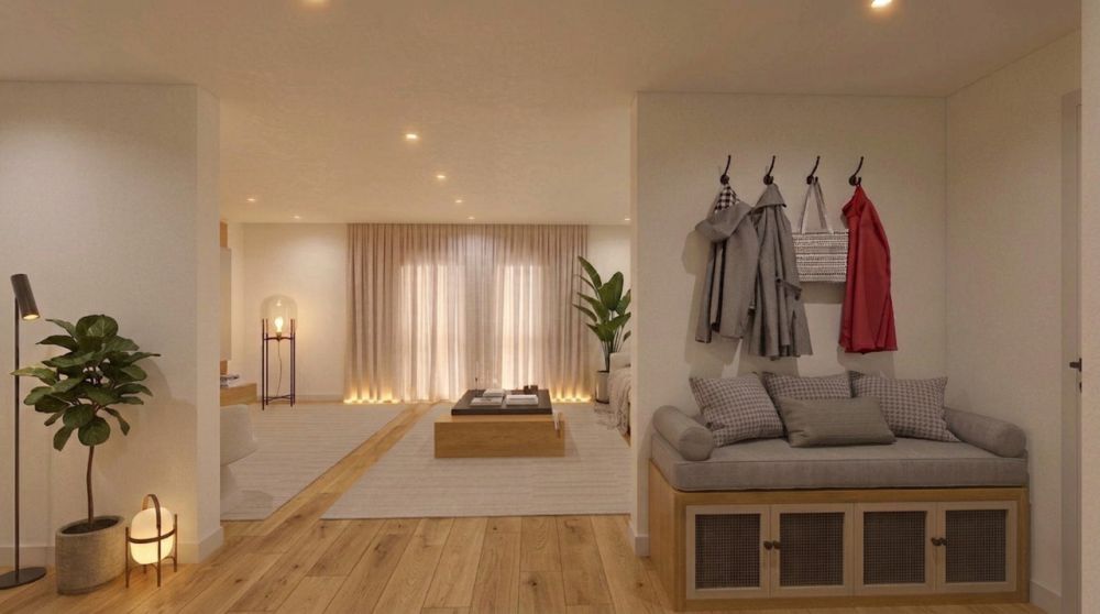 EPAGNY | Magnifique projet de 2 villas jumelées vendues sur plan - Entrée & Séjour