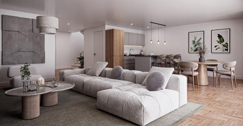 Villa pignon orientée Sud "Le Clos du Vully" - Maison contiguë 7.5 pièces - image - 3