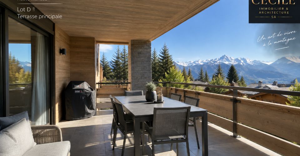 HAUTE-NENDAZ – APPARTEMENT NEUF 3,5 PIÈCES AVEC GRANDE TERRASSE - Appartement 3.5 pièces - image - 1