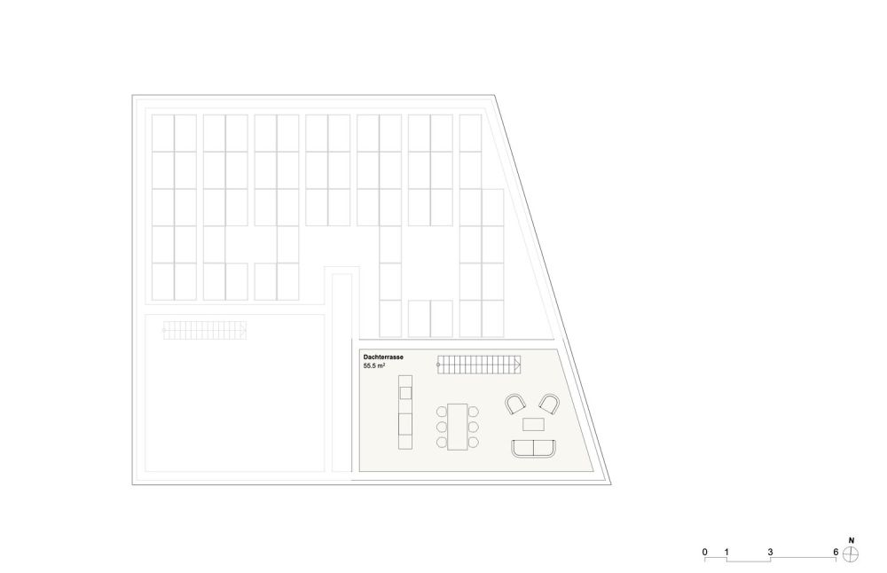 4.5 Zi. Neubau-Attika mit Dachterrasse - 4. OG Attika 4.B Dachterrasse