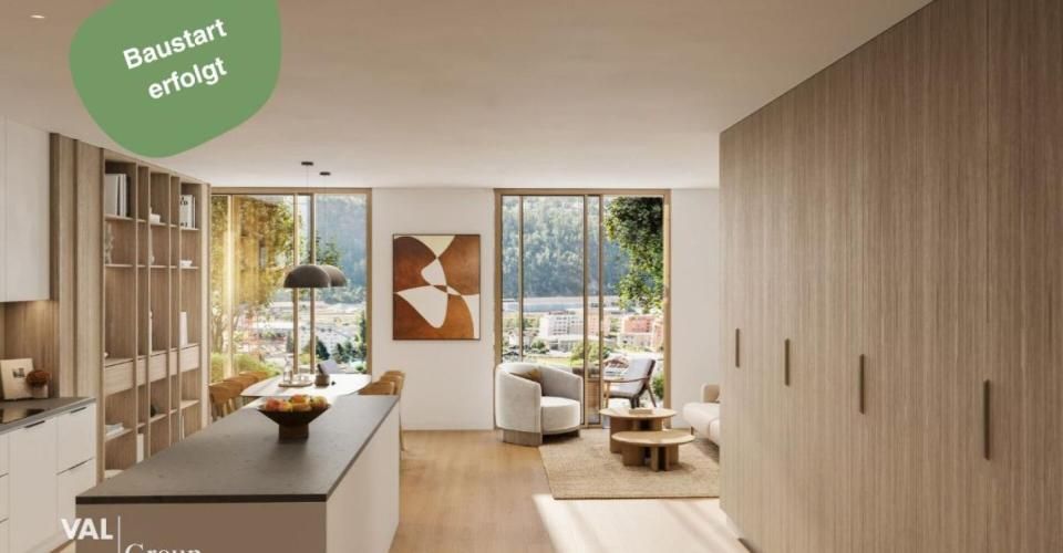 Moderne Wohnung mit Panoramablick in bevorzugter Lage - Appartement 4.5 pièces - image - 1