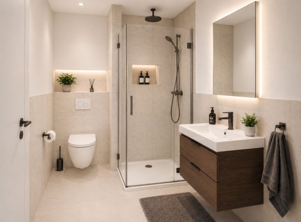 MODERN WOHNEN IN ZENTRALER LAGE - Badezimmer