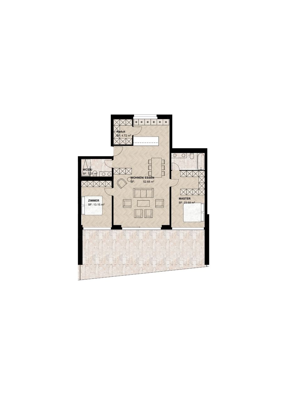 NEUBAU-JUWEL: 3.5-Zimmer-Wohnung mit Terrasse - Bild 7