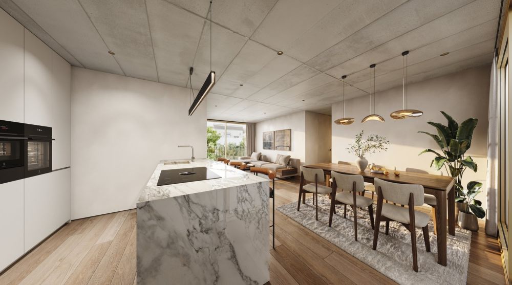 Moderne 3.5-Zimmer-Neubau-Wohnung im begehrten Gundeli -  Bild 2