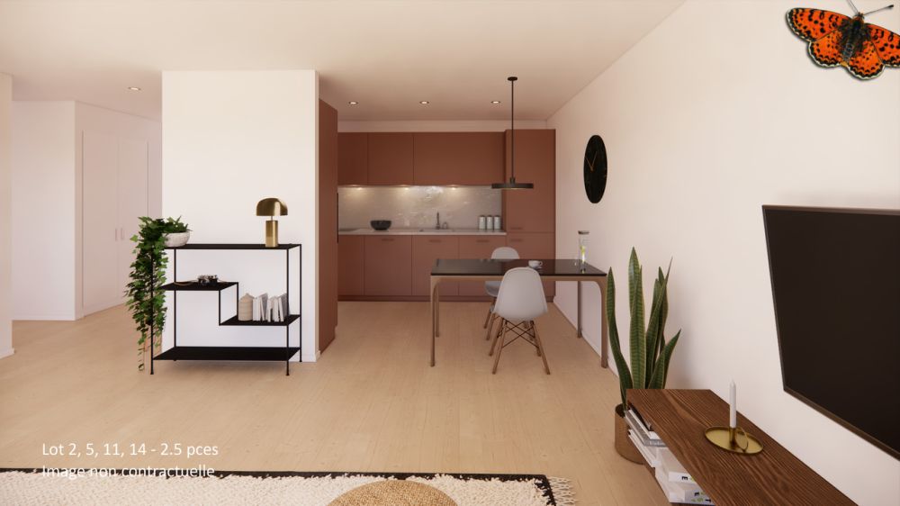 Superbe 2½ avec grand balcon de 16m2 dans nouvelle promotion -  Bild 4