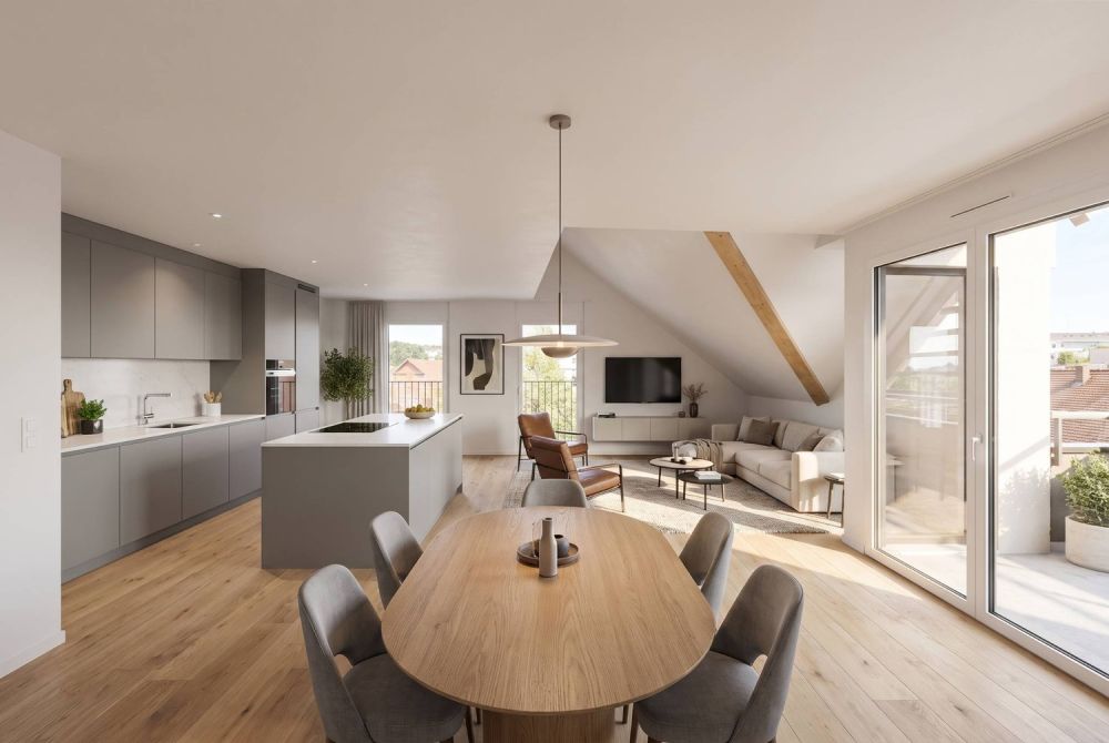Ein neues, außergewöhnliches Dachgeschoß-Duplex -  Bild 1