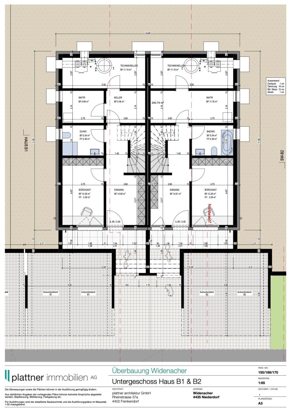 5.5-Zimmer-Doppeleinfamilienhaus Haus B1 Niederdorf -  Bild 8