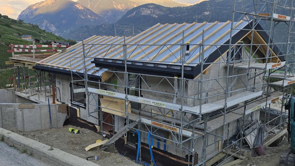 Nouvelle villa 5.5 pièces à Lens de 180m2 avec vue imprenable - Villa clés-en-main, 5.5 pièces, 180.00 m2