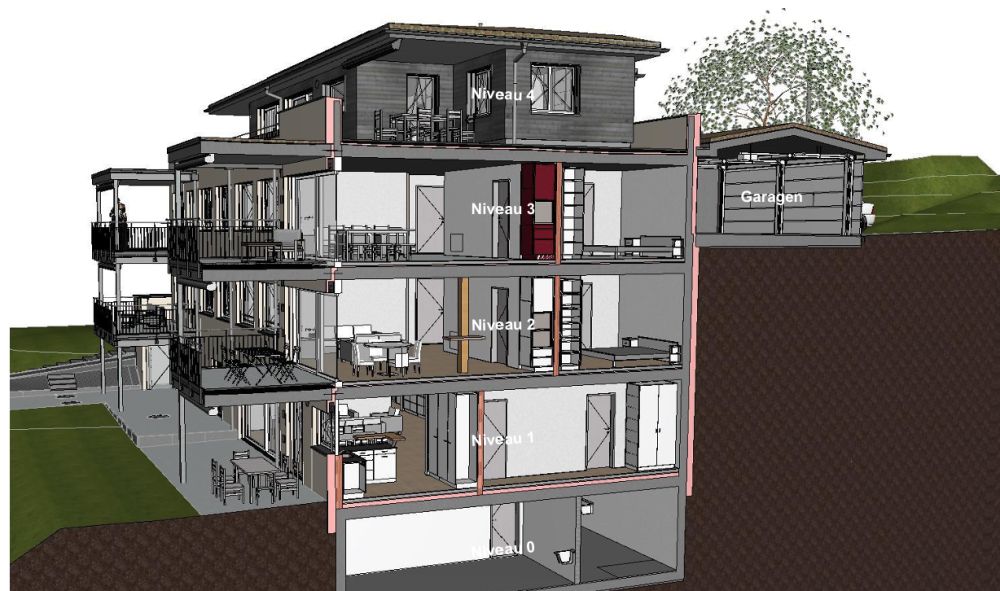 Moderne 3.5-Zimmer-Neubau-Wohnung mit Balkon und Garage in Illnau-Effretikon -  Bild 2