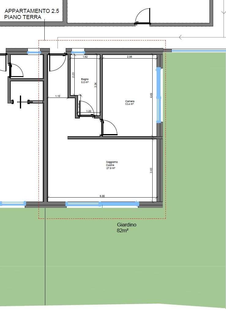 2,5 Zimmer neues Apartment mit Garten, 10 Minuten von Bellinzona -  Bild 4
