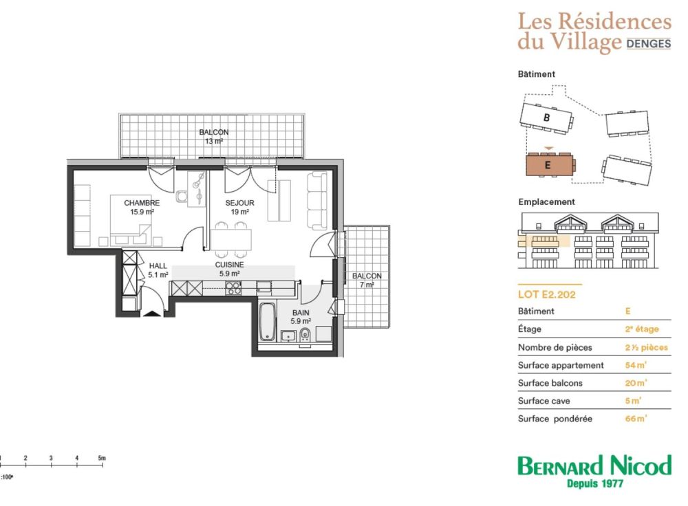 Nouvelle promotion : Appartement de 2,5 pièces avec balcons -  Bild 4