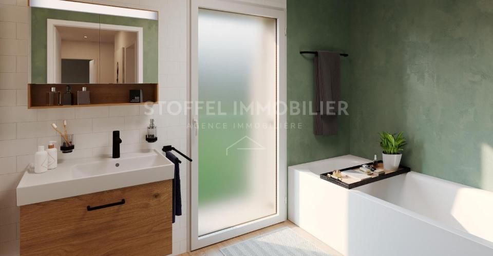 APPARTEMENT DE 4 PIECES AVEC BEAU JARDIN - Appartement 4 pièces - image - 6