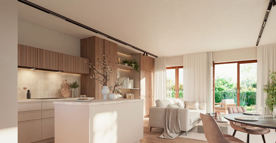 CÔTÉ LULLY – TOWNHOUSE A - Maison contiguë 5 pièces - image - 2