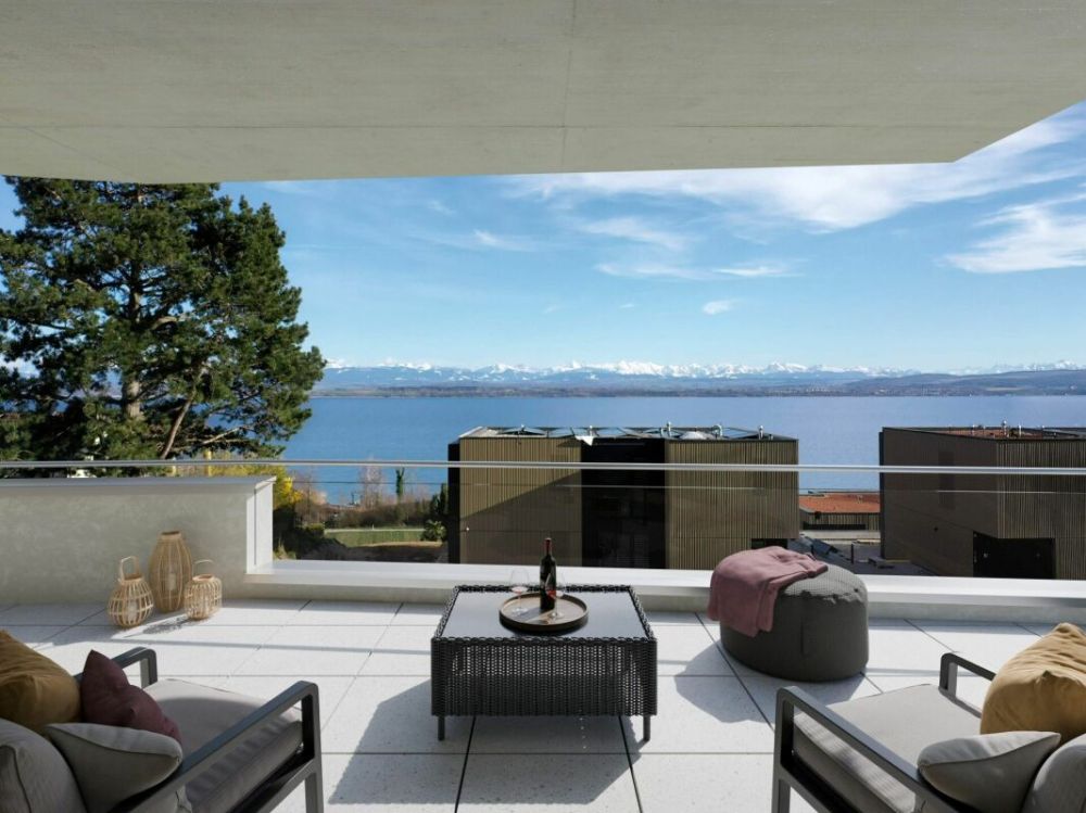 Promotion "Les Capites" - Bevaix - Duplex de 5.5 pièces avec terrasse et attique -  Bild 1
