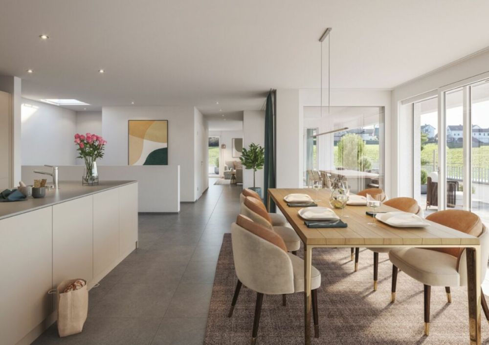 Minergie | 133 m² | 4.5-Zi.-Wohnung | 2. OG | Erstbezug - Visualisierungen
