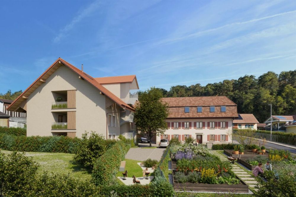 Wohnung mit 2,5 Zimmern im Erdgeschoss mit Loggia, privatem Garten und Kräutergarten -  Bild 2