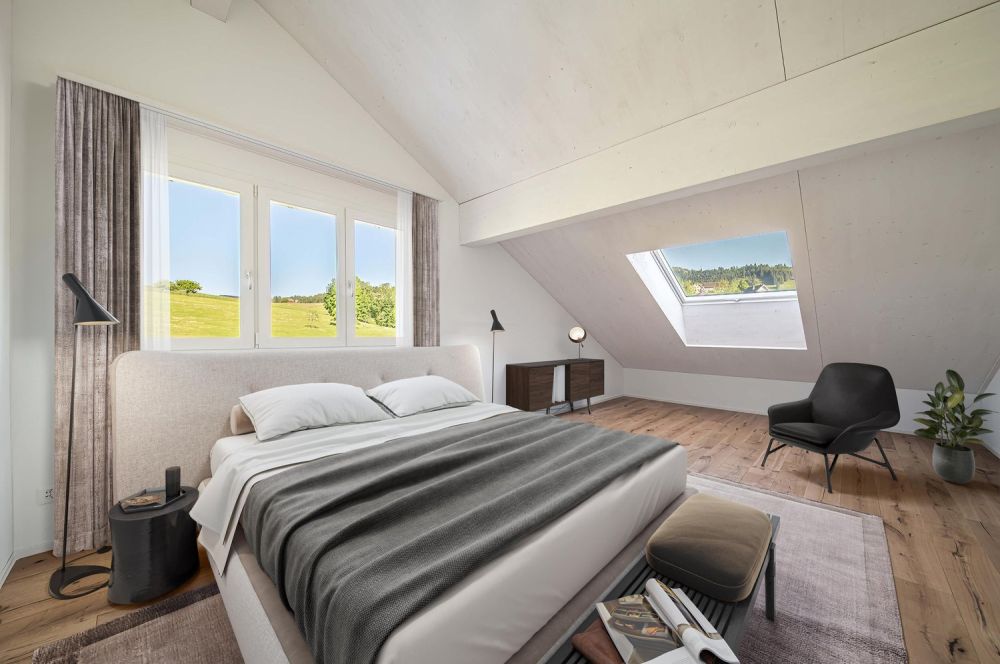 Exklusive 4.5 Zimmer-Dachwohnung - Bild 4