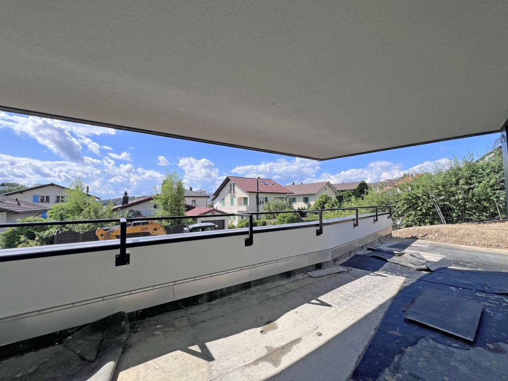 4.5 pièces au rez-de-jardin - Élégance architecturale ! - Lot 1 - Terrasse et vue