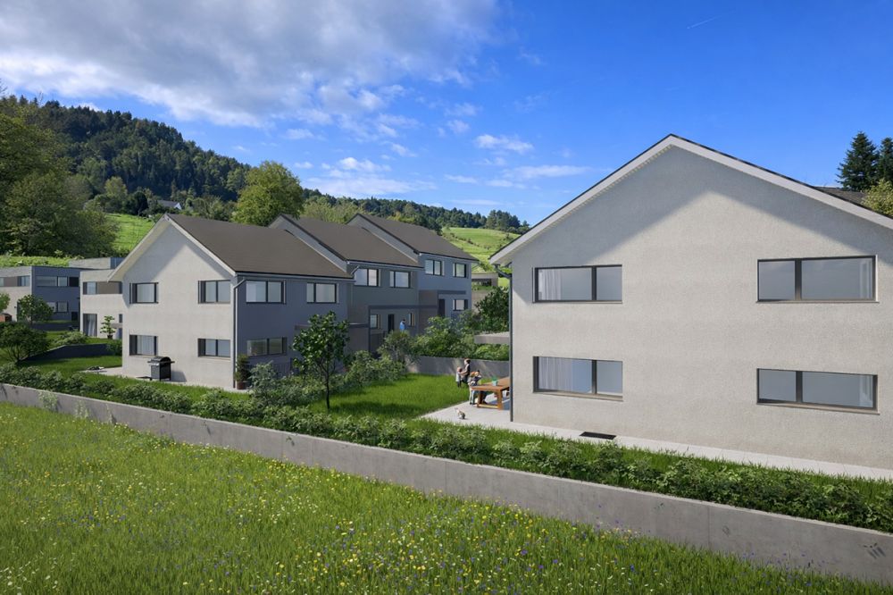 NEUBAU SECHS REIHENEINFAMILIENHÄUSER, NIEDERDORF -  Bild 4