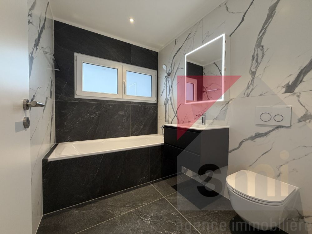 RARE : villa individuelle dans le quartier de Jéricho, à Bulle - Bains étage