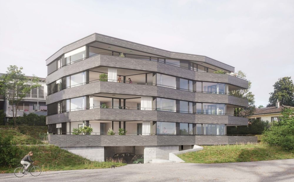 Appartement 4.5 pièces Élégance architecturale à 2 pas du centre-ville - La Résidence Chamblioux 22 - image non contractuelle