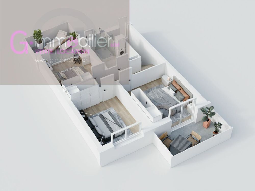 Projet unique sur les hauteurs de Monthey, dans un quartier de villas - Bild 5