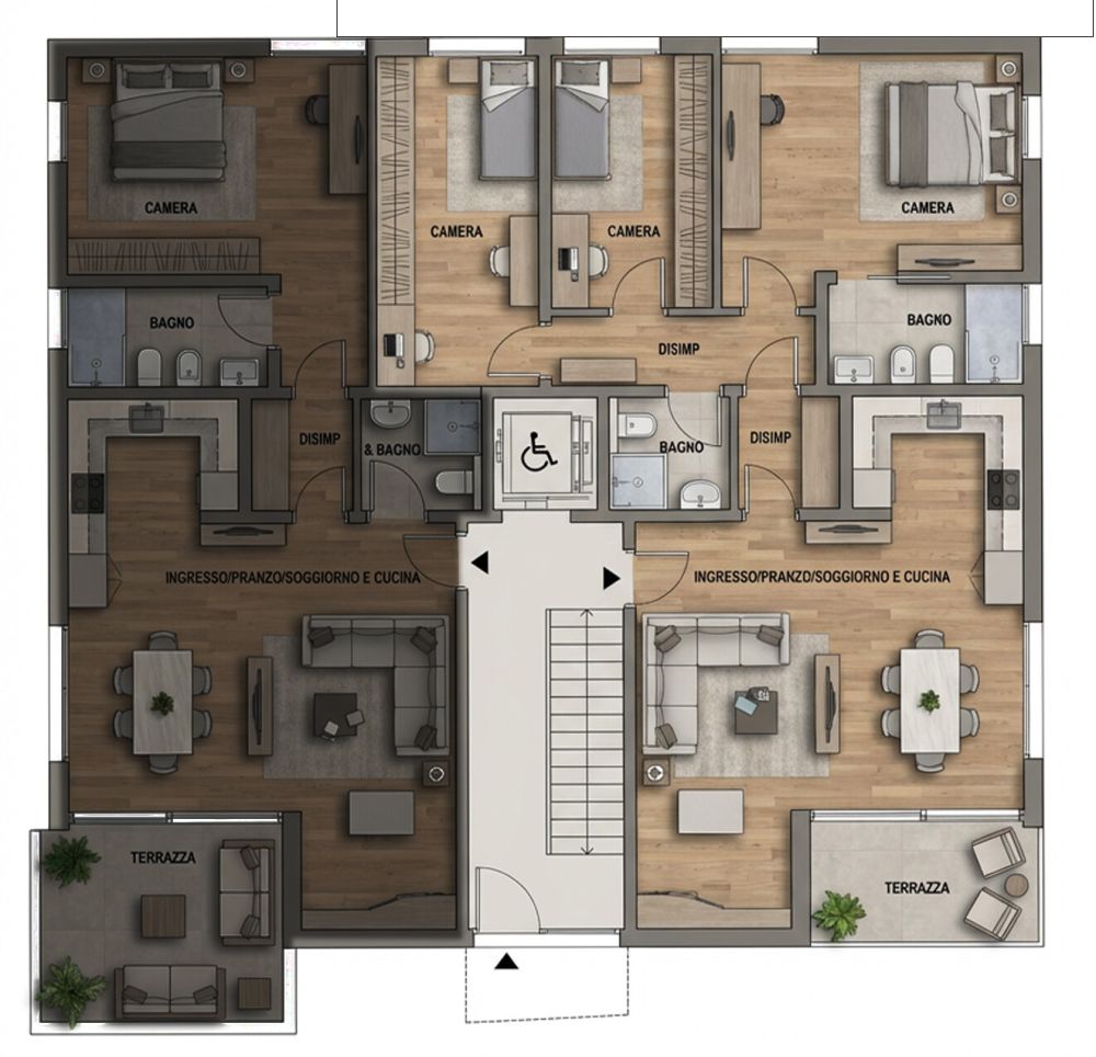 RENT KAUFEN - ELEGANTES 4.5 ZIMMER APARTMENT MIT GARTEN IN LIGORNETTO -  Bild 11