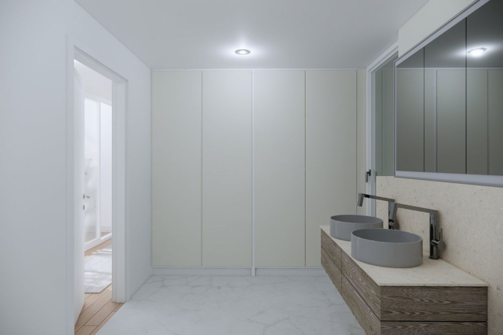 Gediegen und grosszügig Wohnen: «Summa Vallis» - Bezug Frühjahr 2027 - Badezimmer