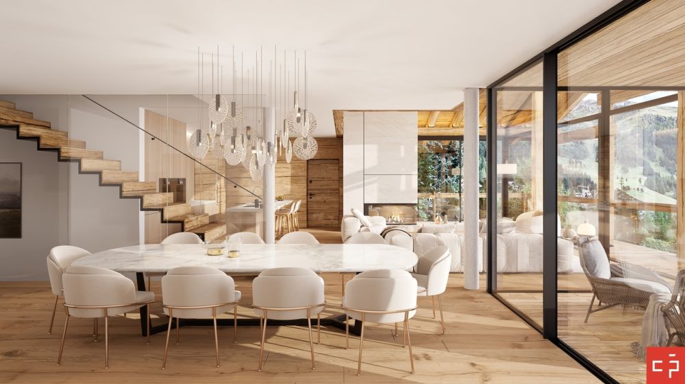 MAGNIFIQUE CHALET A CONSTRUIRE - RESIDENCE PRINCIPALE - IMAGE DE SYNTHESE