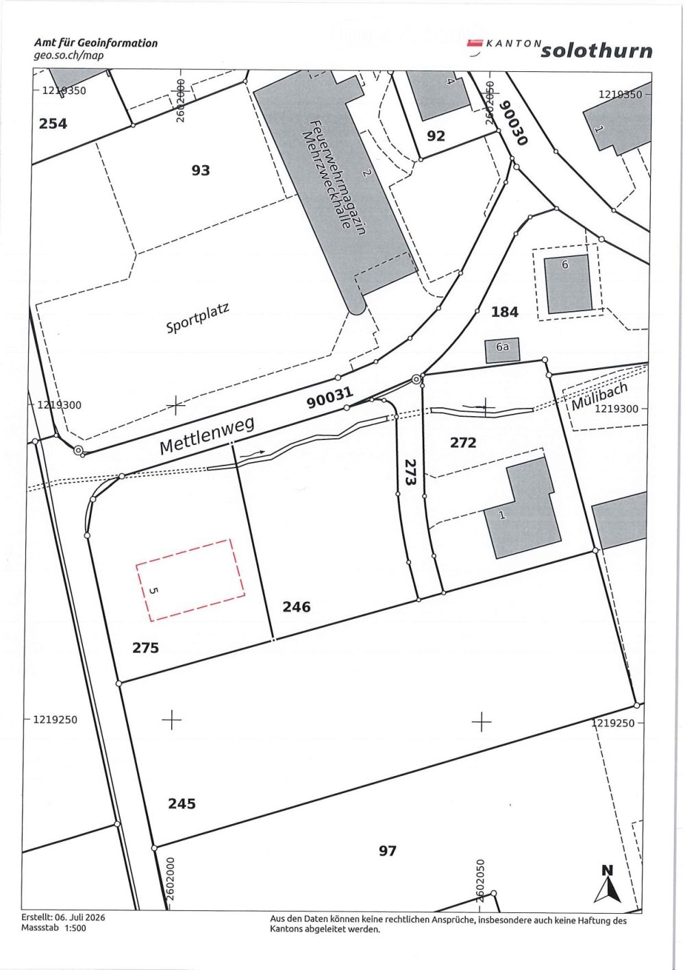 Einfamilienhaus am Mülibach in Aetigkofen GB 246 -  Bild 2