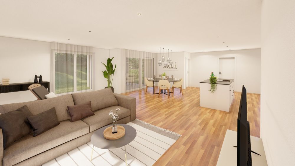 Grosszüge 4.5-Zimmerwohnung 1.OG in modernem Neubau -  Bild 1