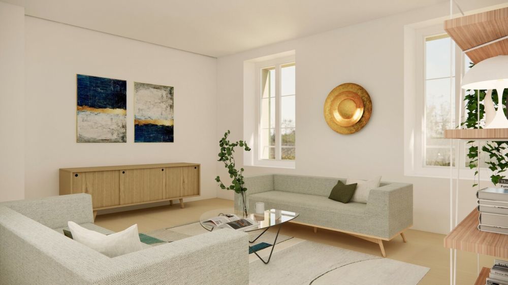 Superbe demeure remplie de charme  en cours de rénovation - salon (projet)