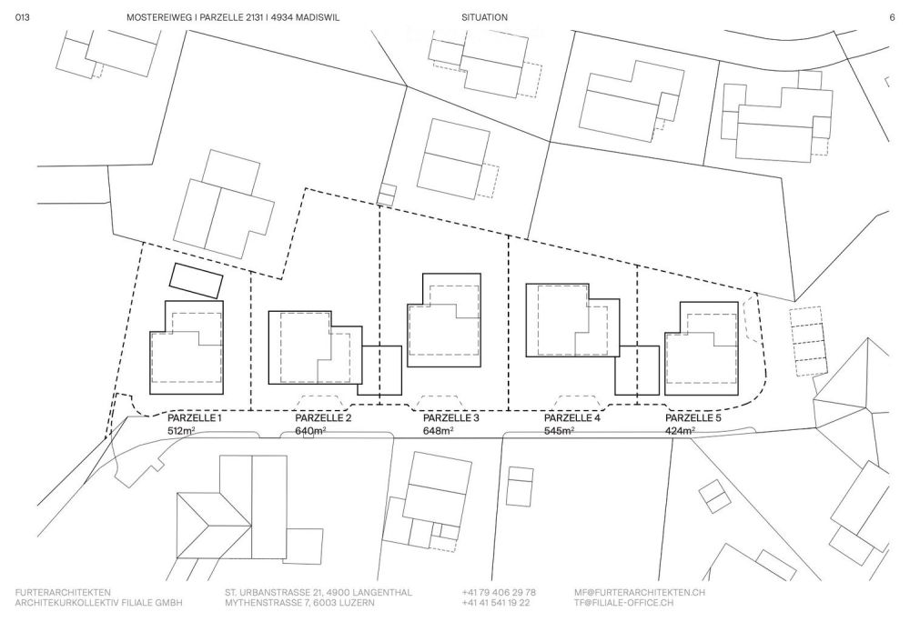 Fünf grosszügige Einfamilienhäuser in Madiswil - Bild 2