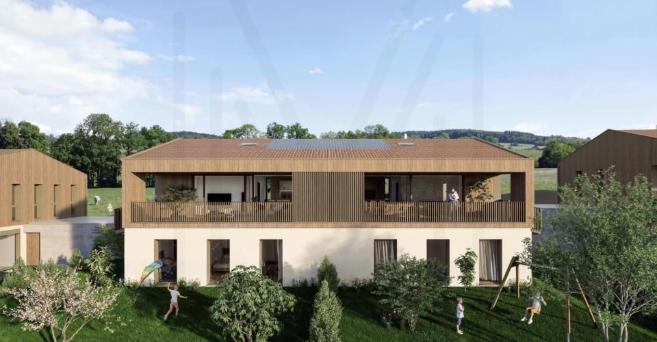 votre future maison contemporaine 5,5 pièces en Gruyère - Maison contiguë 5.5 pièces - image - 1
