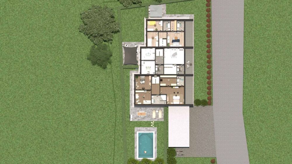 Villa contiguë neuve à La Balmaz  Lot B - Bild 12