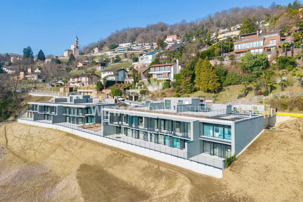 Lugano-Carona: moderne Duplex-Wohnung mit spektakulärem Blick auf den Luganersee zu verkaufen -  Bild 1